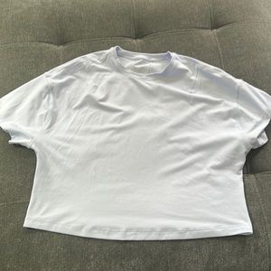Lululemon Abrasion-Resistant Training Shirt pastel blue